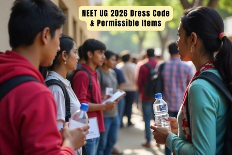 NEET UG 2026 Dress Code & Allowed Items: Complete Exam Day Guidelines