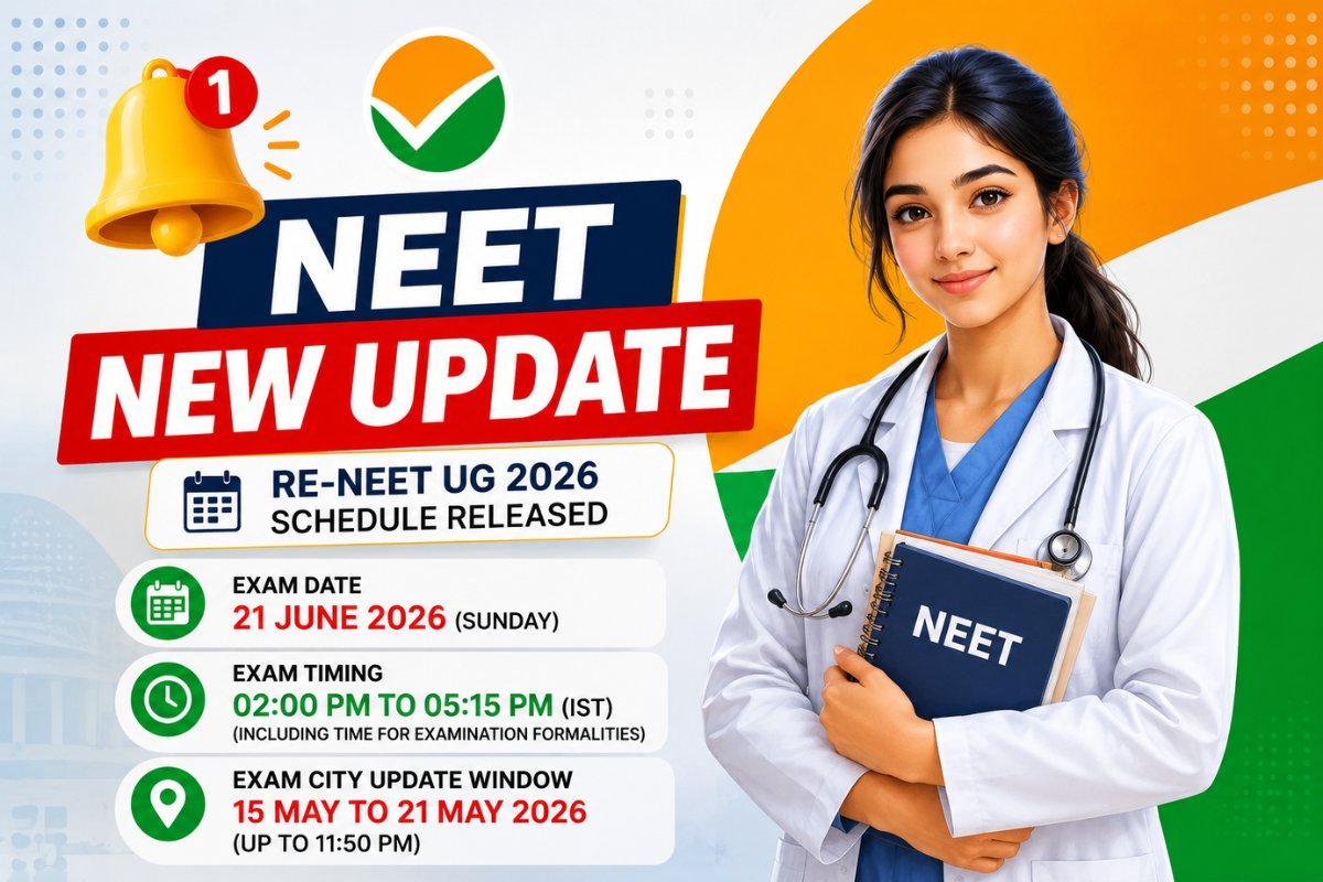 RE-NEET UG 2026 Schedule Released