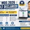 NEET MDS 2026 Result Declared