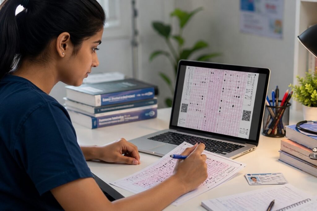 NEET UG 2026 OMR Sheet Released